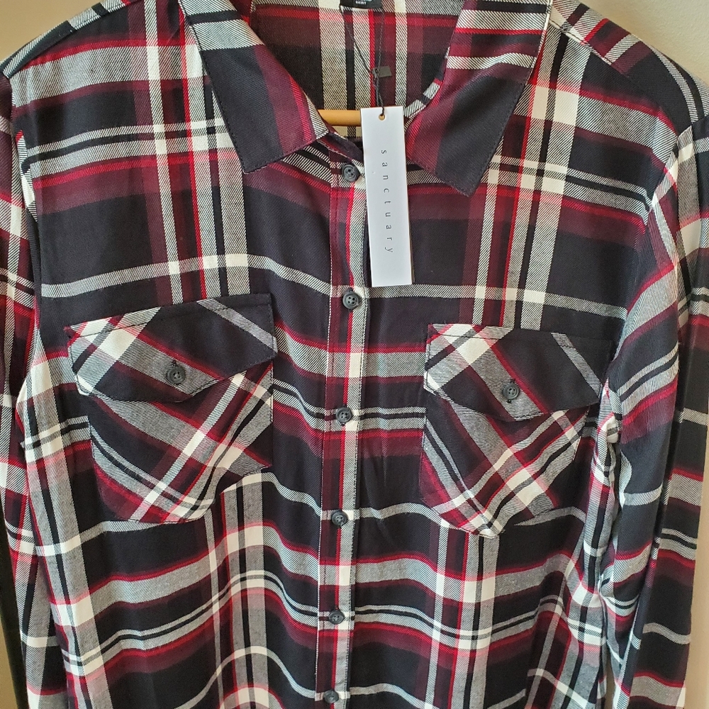 Anthropologie Sanctuary Button Down
